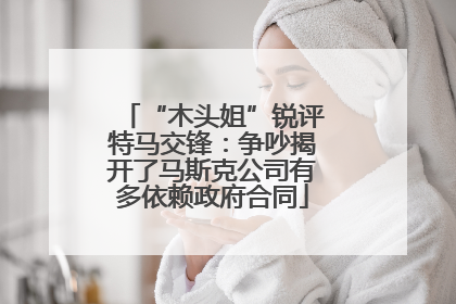“木头姐”锐评特马交锋：争吵揭开了马斯克公司有多依赖政府合同