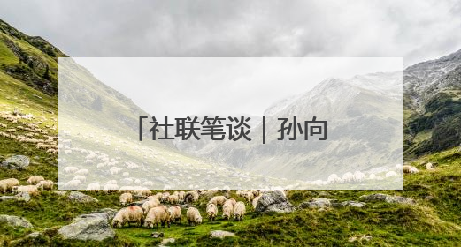 社联笔谈｜孙向晨：在全球时代重构知识体系