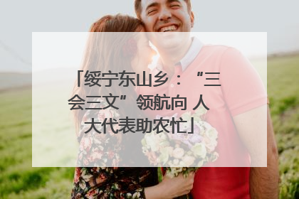 绥宁东山乡：“三会三文”领航向 人大代表助农忙