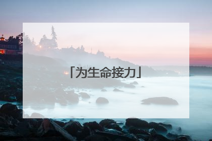 为生命接力