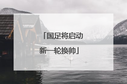 国足将启动新一轮换帅