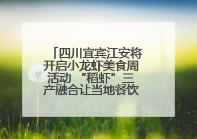 四川宜宾江安将开启小龙虾美食周活动 “稻虾”三产融合让当地餐饮商户充满期待
