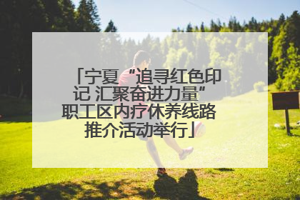 宁夏“追寻红色印记 汇聚奋进力量”职工区内疗休养线路推介活动举行