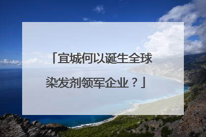 宜城何以诞生全球染发剂领军企业？