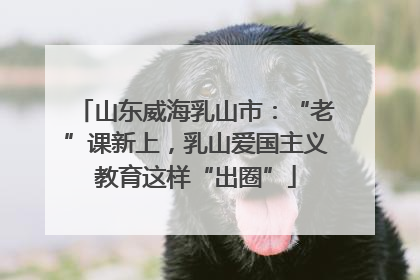 山东威海乳山市：“老”课新上，乳山爱国主义教育这样“出圈”