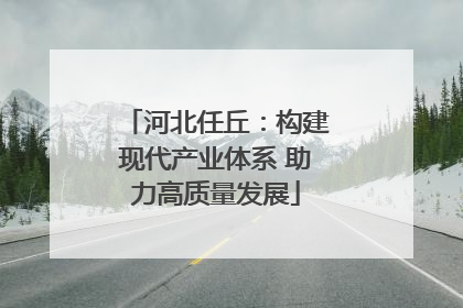 河北任丘：构建现代产业体系 助力高质量发展