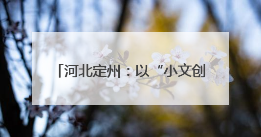 河北定州：以“小文创”点亮千年古城IP