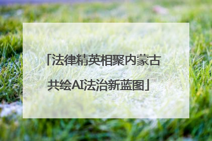 法律精英相聚内蒙古 共绘AI法治新蓝图