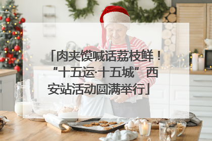 肉夹馍喊话荔枝鲜！“十五运·十五城”西安站活动圆满举行