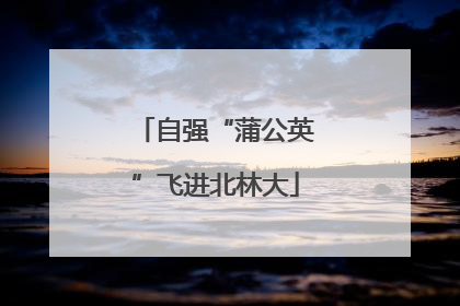 自强“蒲公英”飞进北林大