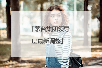 茅台集团领导层最新调整