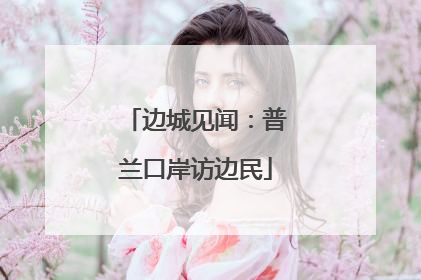 边城见闻：普兰口岸访边民
