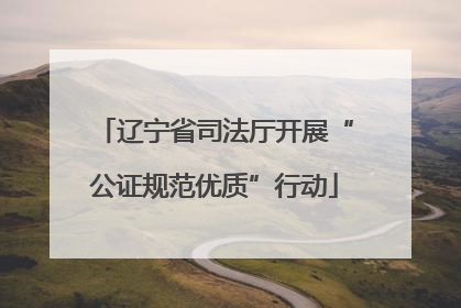 辽宁省司法厅开展“公证规范优质”行动
