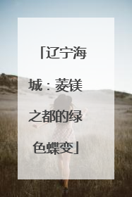 辽宁海城：菱镁之都的绿色蝶变