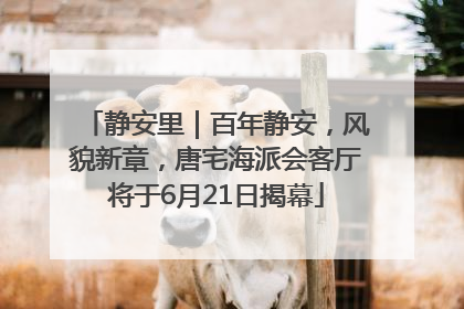 静安里｜百年静安，风貌新章，唐宅海派会客厅将于6月21日揭幕