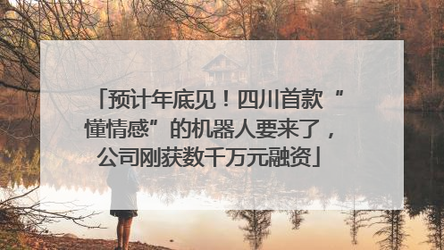 预计年底见！四川首款“懂情感”的机器人要来了，公司刚获数千万元融资