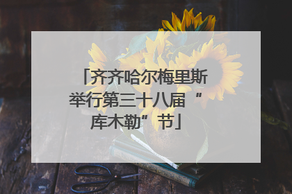 齐齐哈尔梅里斯举行第三十八届“库木勒”节