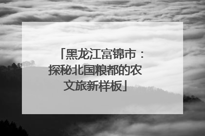 黑龙江富锦市：探秘北国粮都的农文旅新样板
