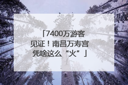 7400万游客见证！南昌万寿宫凭啥这么“火”